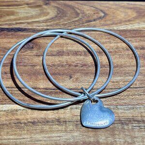 Tiffany & Co Silver Bangle Bracelet